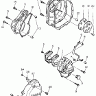 FZR 600RA Крышка картера двигателя