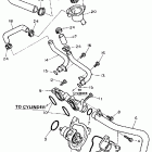 FZR 600R Водяной насос