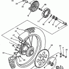 RT 180 Заднее колесо