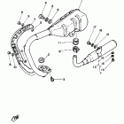 PW 50 Выхлопная система