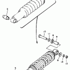 XT 350 Амортизаторы задние