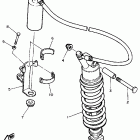 FZR 1000 Амортизаторы задние
