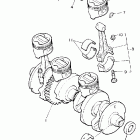 FJ1200 Коленчатый вал и Поршень