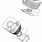 XV 250 Cylinder (california model only)
