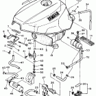 FZR 1000 Топливный бак  (только шт. Калифорния)