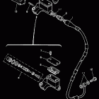 YZ 250WR Главный тормозной цилиндр,передний