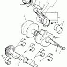 XVZ 1300 Коленчатый вал и Поршень