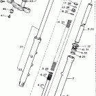 XV535A/XV535AC Передняя вилка