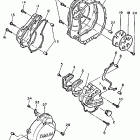 FZR 600 Крышка картера двигателя