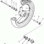 FZR 400S Переднее колесо