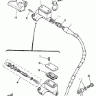 YZ 250 Главный тормозной цилиндр,передний