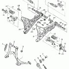 FJ1200 Подножки