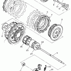 FZR 600RA Сцепление