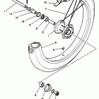 XT 350 Переднее колесо