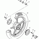 XV 1000 Переднее колесо