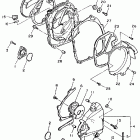 FZR 1000 Крышка картера двигателя