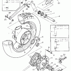 FJ1200 Заднее колесо