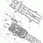 FZR 400S Головка цилиндра