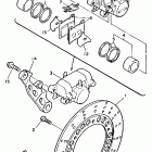 FZR 600 Задний суппорт тормозной