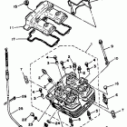 XT 350 Головка цилиндра