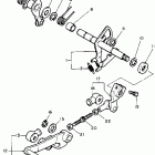 XV1100AC/XV1100A Вал переключения