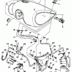 XV 1000 Топливный бак  (только шт. Калифорния)