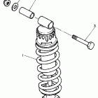 FZR 400 Амортизаторы задние