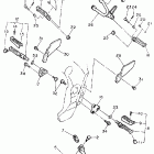 FZR 600RA Подножки