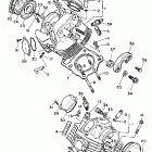 Virago 750 Головка цилиндра