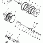 YSR 50 Сцепление