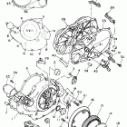 Virago 750 Крышка картера двигателя