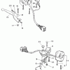 FZR 600RA Рулевые переключатели
