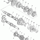 FZR 400S Трансмиссия