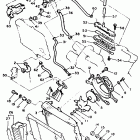 VMX12 V-MAX Радиатор и Патрубки