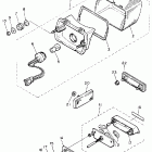 YX 600 Фонарь задний