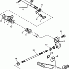 XV535A/XV535AC Вал переключения