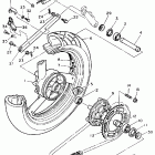 FZR 1000 Заднее колесо