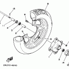 YSR 50 Переднее колесо
