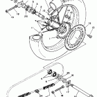 YZ 250 Заднее колесо
