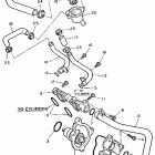 FZR 600 Водяной насос