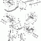 Virago 750 Подножки
