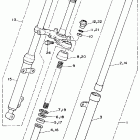 YSR 50 Передняя вилка