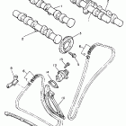 XVZ 1300 Цепь механизма газораспределения