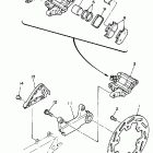 YZ 250 Задний суппорт тормозной