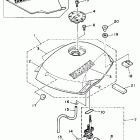 YSR 50 Топливный бак