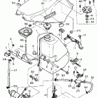 FZR 600R Топливный бак