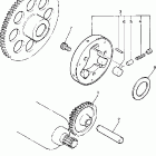 XV535A/XV535AC Муфта стартера