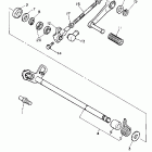 FJ1200 Вал переключения