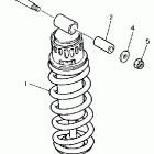 FZR 600R Амортизаторы задние