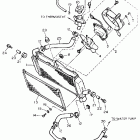 FZR 400 Радиатор и Патрубки
